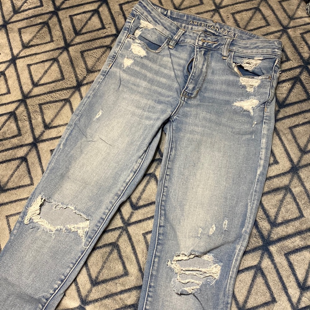 American Eagle Hi- Rise Jegging Crop jeans
